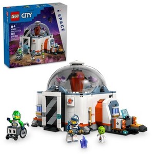 LEGO City Space Science Lab Toy Building Set 60439: Educational STEM Kit 560 Pieces