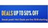Deals Up to 50% Off