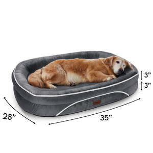 Ophanie Luxury Sofa Orthopedic Dog Bed