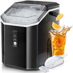 KISSAIR Nugget Ice Maker Countertop, Pebble Ice, 35Lbs/24H,