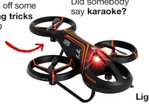 LED Stunt Drone