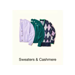 Sweaters & Cashmeres for Holiday