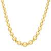 14kt Yellow Gold Bead Link Necklace