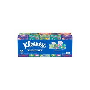 $5 off Kleenex Trusted Care Facial Tissue, 2-ply, 230-count, 10-pack