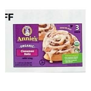 $4.50 off Annie's Organic Cinnamon Rolls 3/17.5 oz