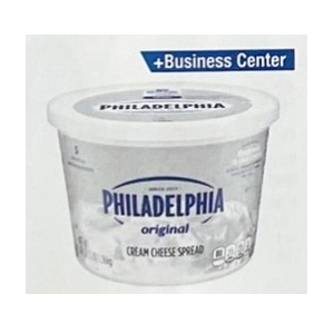 $3 off Philadelphia Original Cream Cheese Spread 3bs