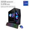 iBUYPOWER SlateMesh 8 Gaming Desktop w/Intel Core i9 RTX 4070 Super Graphics