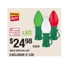 3-ft LED Jumbo Bulb Yard Decor