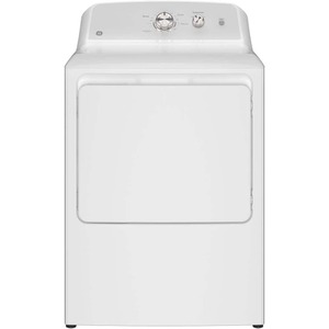 GE 7.2 cu. ft. vented Electric Dryer in White with Auto Dry and 120ft Venting