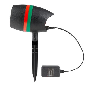 Star Shower Red and Green Motion Laser Christmas Projector Light