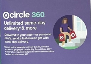 Unlimited same-day delivery & more @circle 360