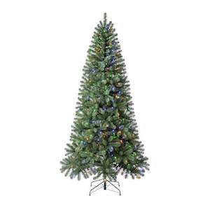 Holiday Living  7.5-ft Hudson Pine Pre-Lit Artificial Christmas Tree