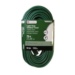 Utilitech  75-ft 16-Gauge Outdoor Extension Cord