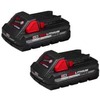 Milwaukee M18 RedLithium CP3.0 3 Ah Lithium-Ion High Output Battery Pack 2 pc