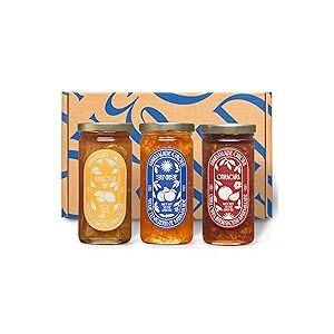 Marmalade Grove, Marmalade Gift Set, Handmade With Fresh Fruit Pack Of 3