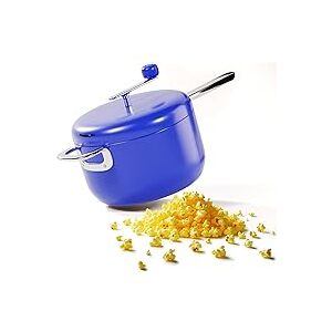 Popsmith Popcorn Popper in Cobalt 6 Quart Stovetop Popcorn Machine