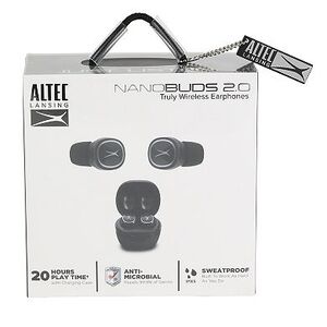 Altec Lansing Nanobud 2.0 TWS Earbuds with Charging Case