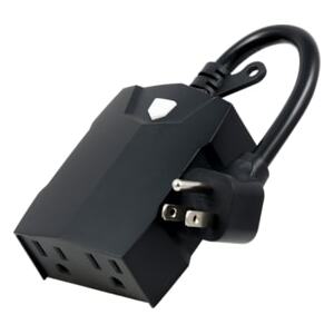 Enbrighten Wi-Fi 125 Volts 2-Outlet Outdoor Smart Plug