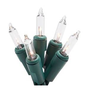 GE 50-count String-A-Long Clear Incandescent String Christmas Lights