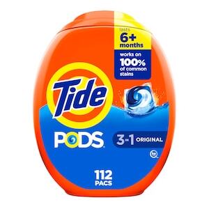 Tide 112-Pack Pods Original HE Laundry Detergent (93-oz)