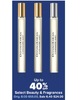 Up to 40% Select Beauty & Fragrances