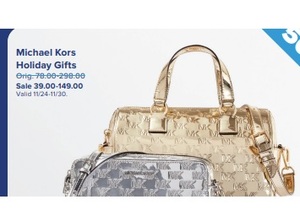 50% Off Michael Kors Holiday Gifts
