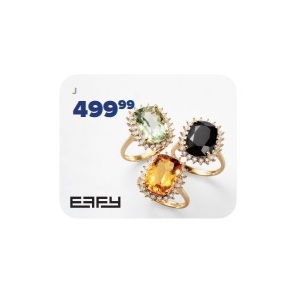 Semi-Precious Gemstone Ring