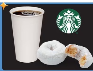 Free Coffee & Donuts w/Free Gift Card