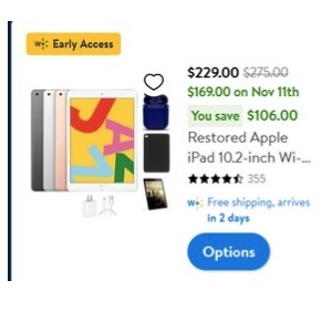 Restored Apple iPad 102-inch Wifi