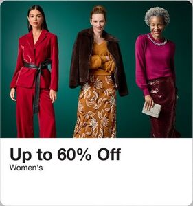 Up to 60% Off Womens