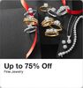 Up to 75% Off Fine Jewelry