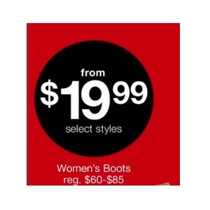 Women Boots from $19.99
