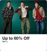 Up to 60% Off Mens