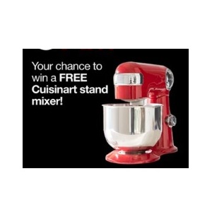 Win a FREE Cuisinart stand mixer