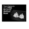 Your chance to win a FREE lab-grown diamond Studs