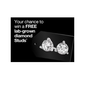 Your chance to win a FREE lab-grown diamond Studs