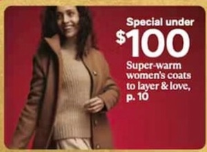 Super-warm Womens Coats to layer & Love