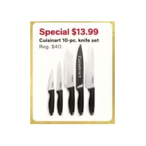 Cuisinart 10 knife set