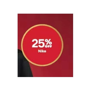 25% off Nike