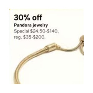 305 off Pandora jewelry