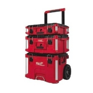 3-pc Milwaukee PACKOUT Tool Box System