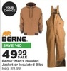 Beme Mens Hooded Jacket or Insulated Bibs