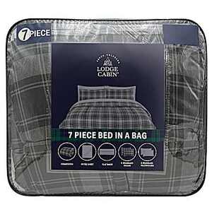 Lodge Cabin 7-pc Bed in a Bag