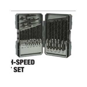 Klutch 32-pc. High-speed Drill And Step Bit Set