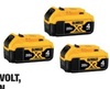 Dewalt 3-pk. 20 Volt, 4.0ah Lithium-ion Batteries