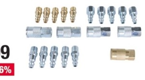 Klutch 20-pc. Airline Connector Kit