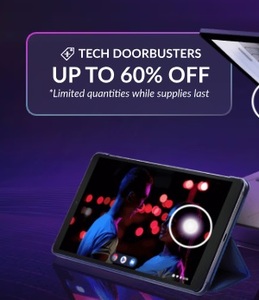 Up to 60% Off Tech Doorbuster
