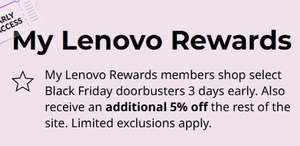 Lenovo Rewards