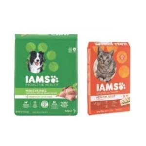 $5 Off IAMS Proactive Health dog & cat food Starting at $33.98