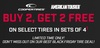 Buy 2, Get 2 Free On Select Tires In Sets Of 4